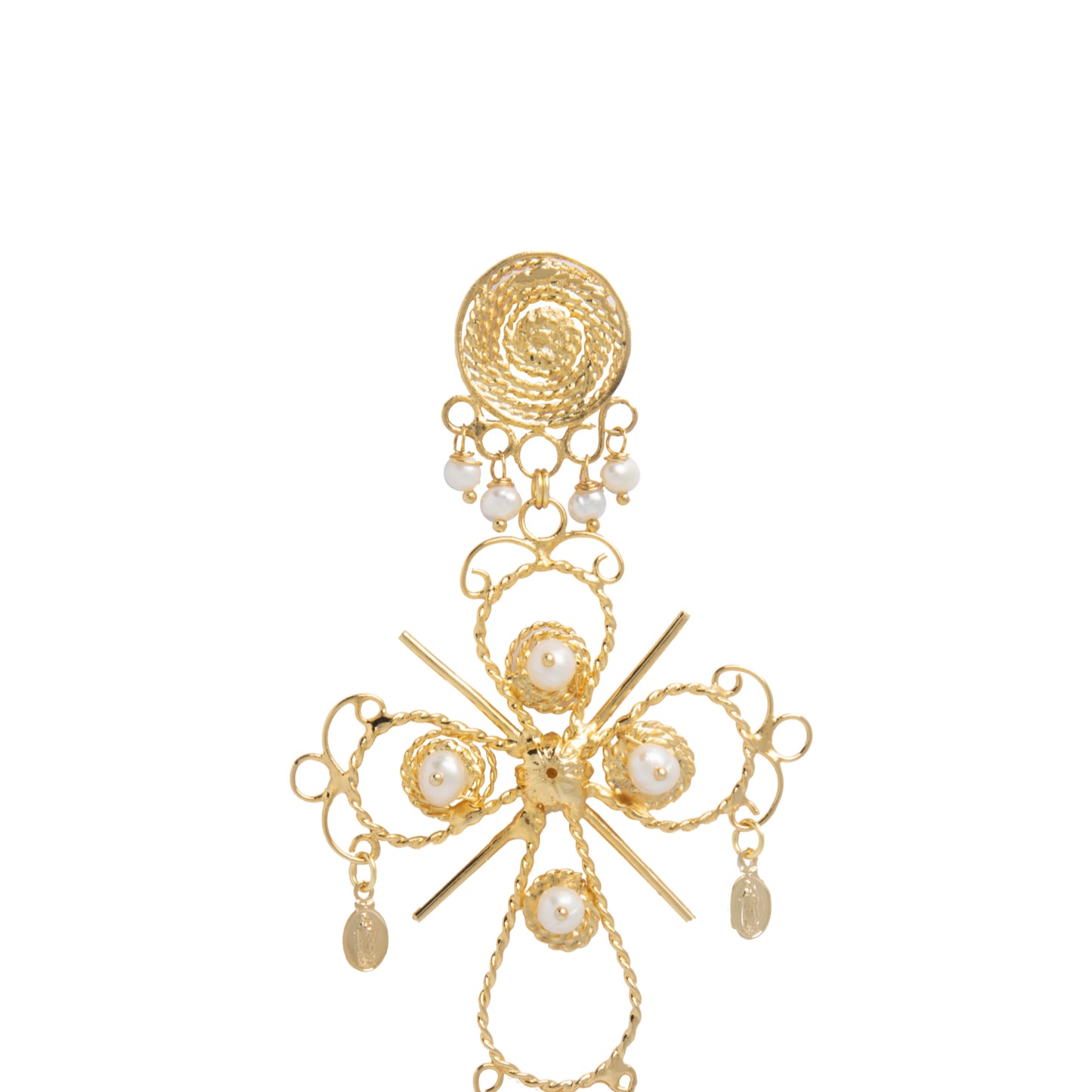 Cruz de perlas