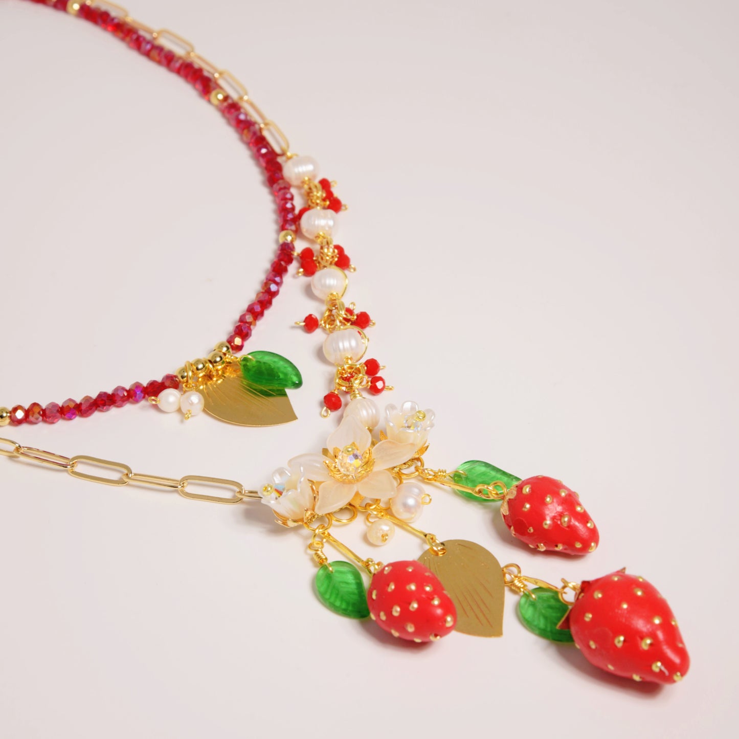 Strawberry pendant