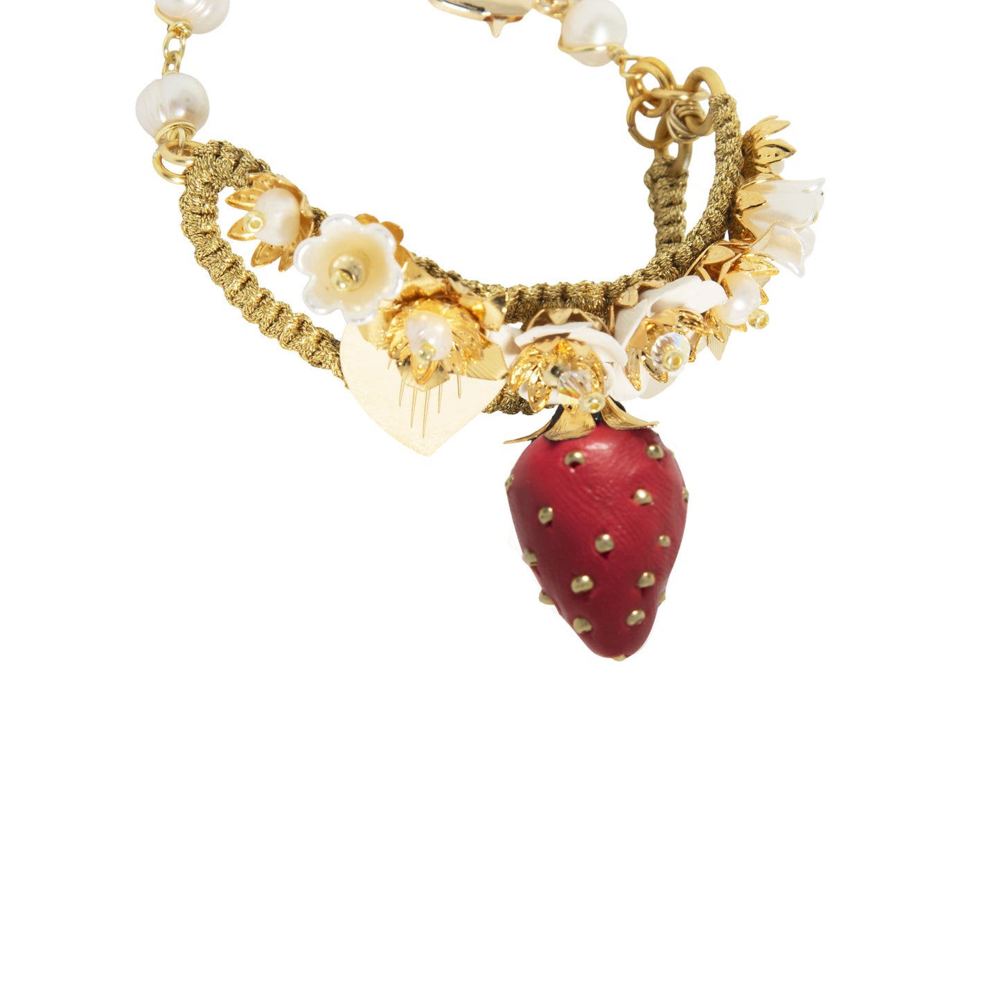 Strawberry garden Bracelet red