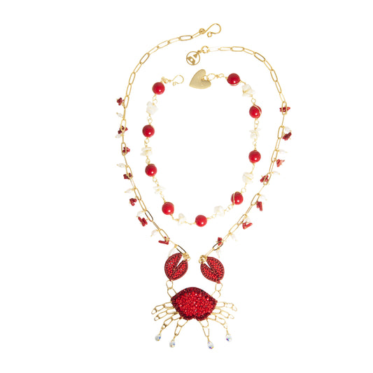 Necklace Crab Shell