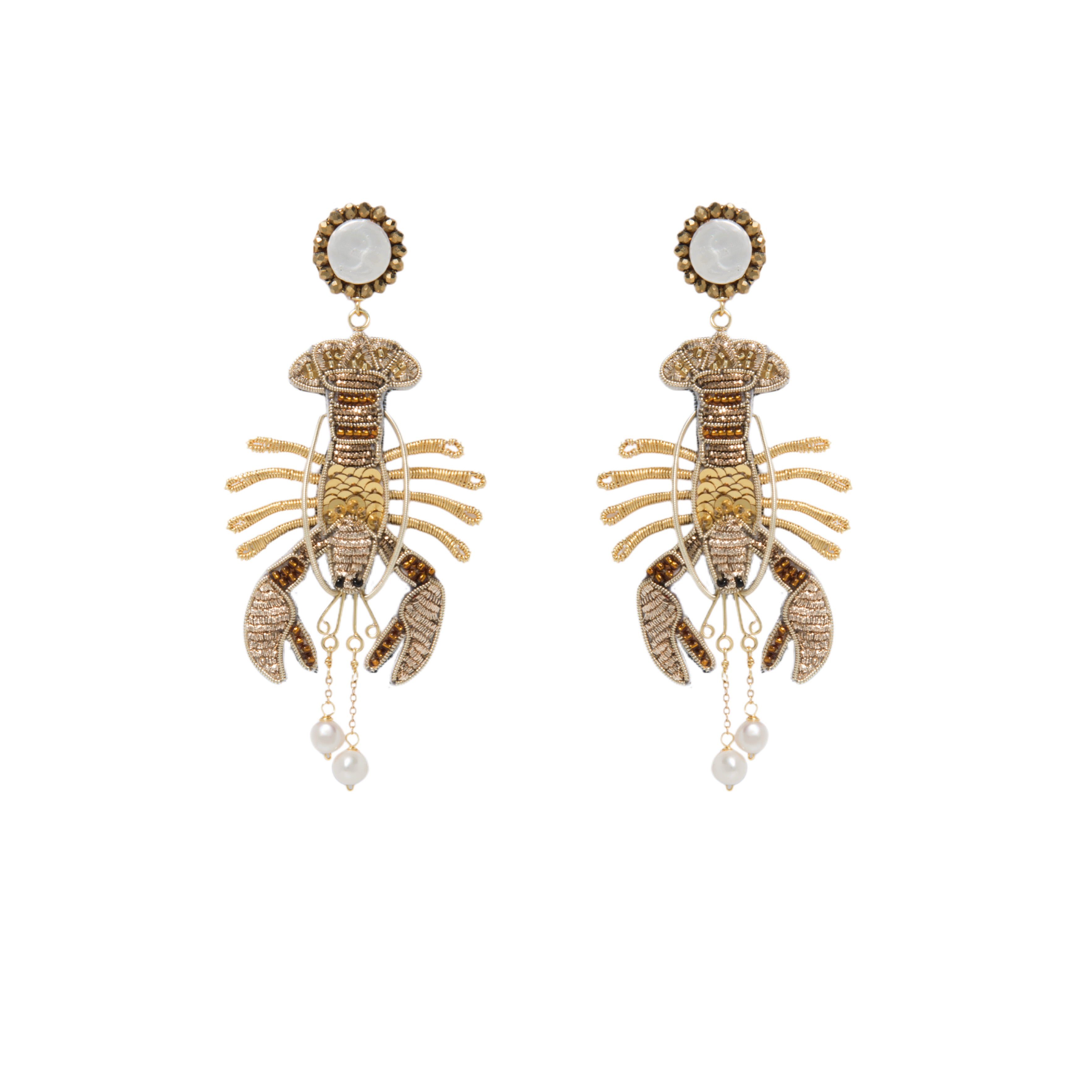 Lobsters earrings