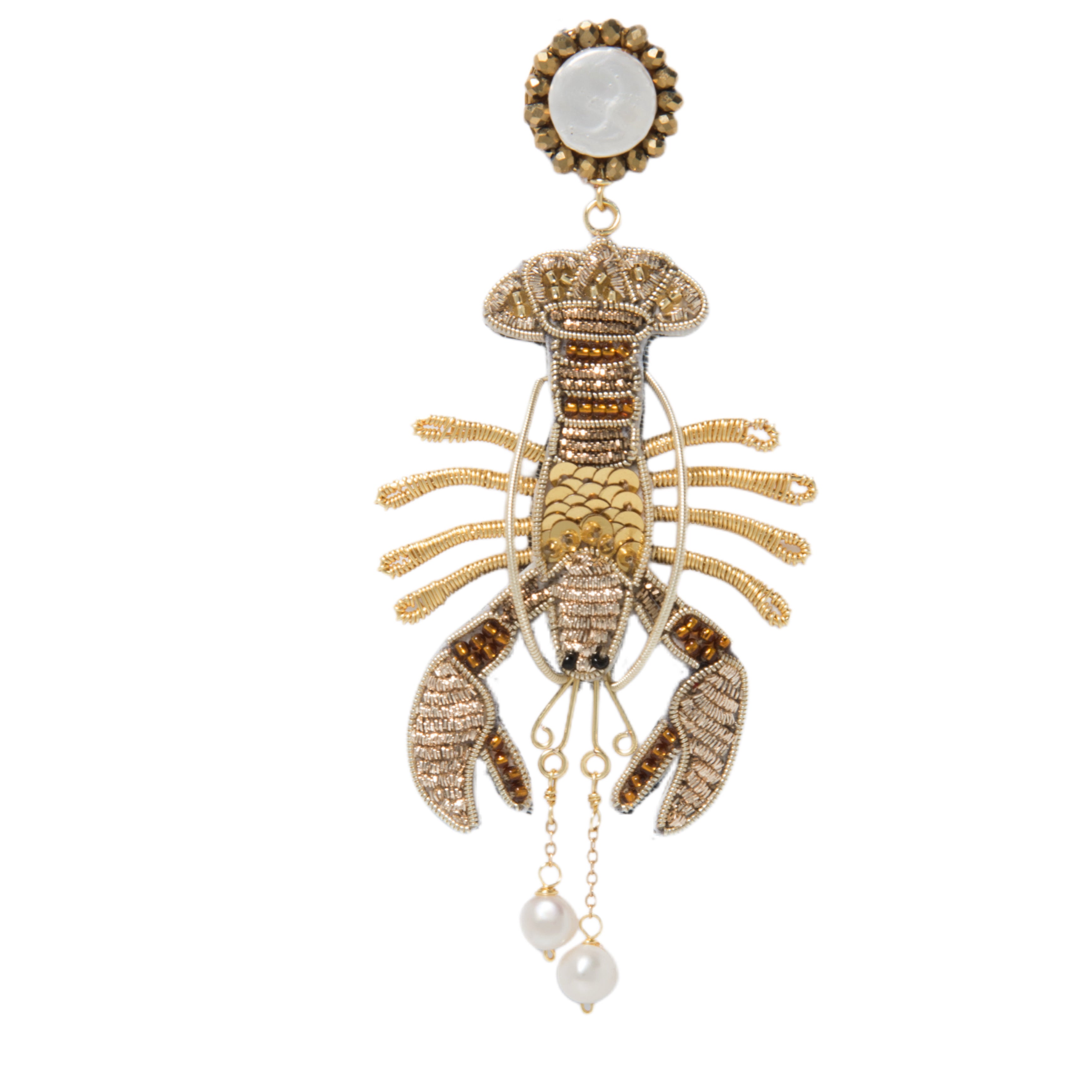 Lobsters earrings