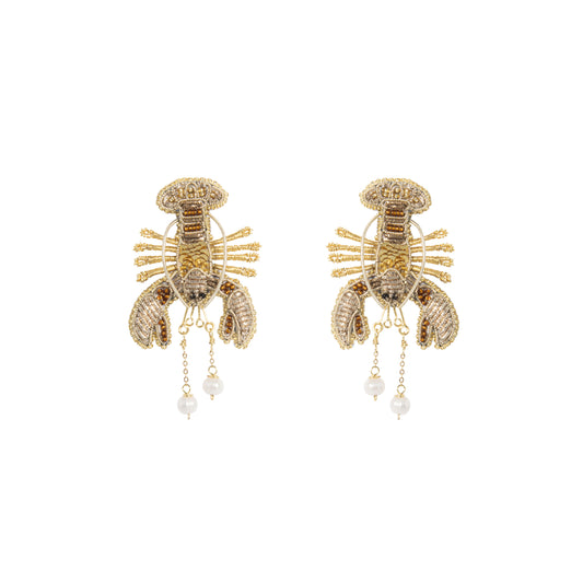 Lobsters earrings medium