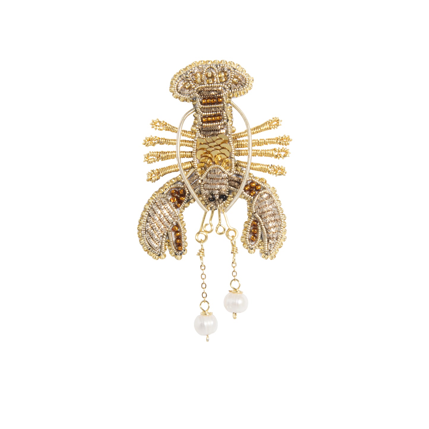 Lobsters earrings medium