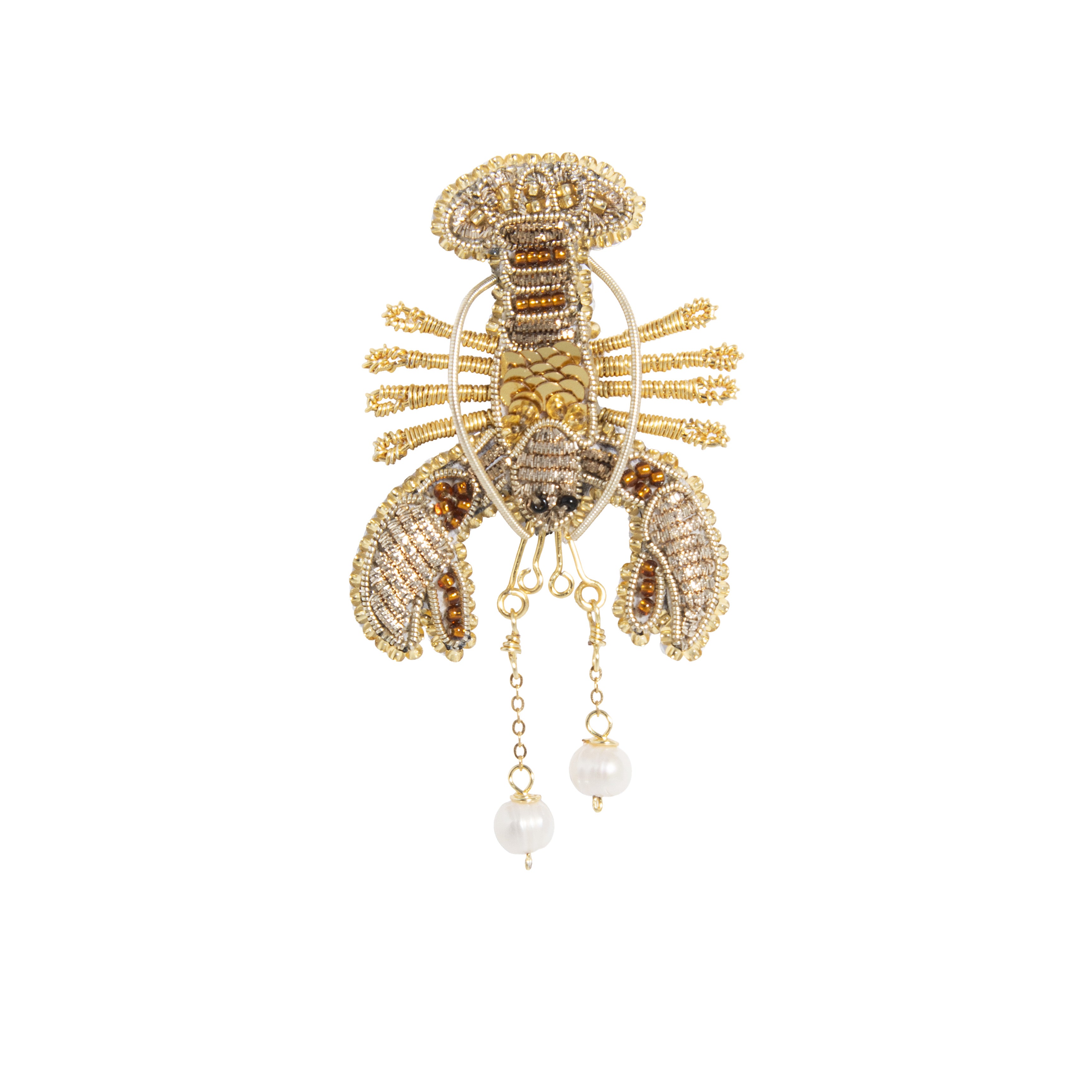 Lobsters earrings medium