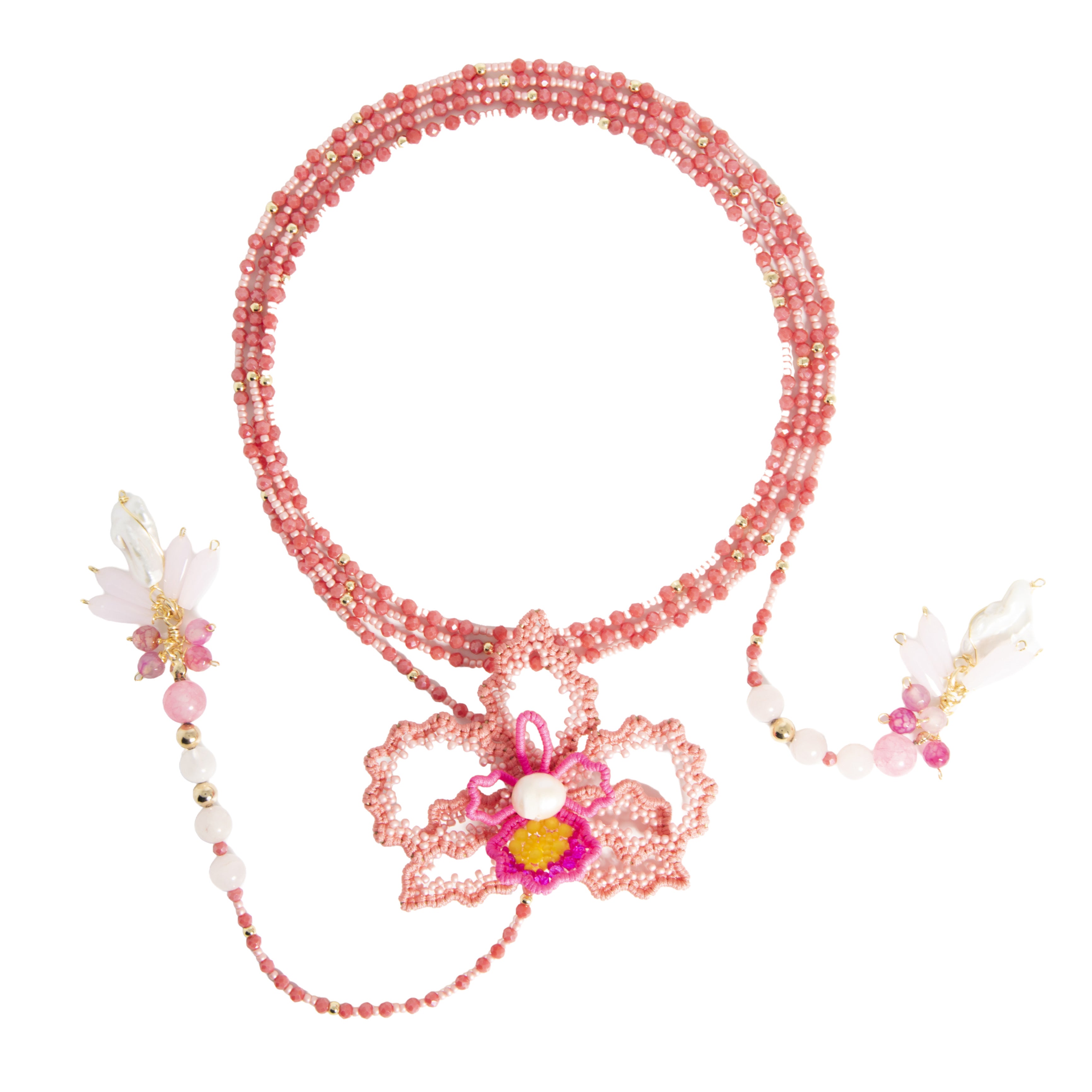 Cattleya Necklace