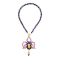 Cattleya Necklace amethist