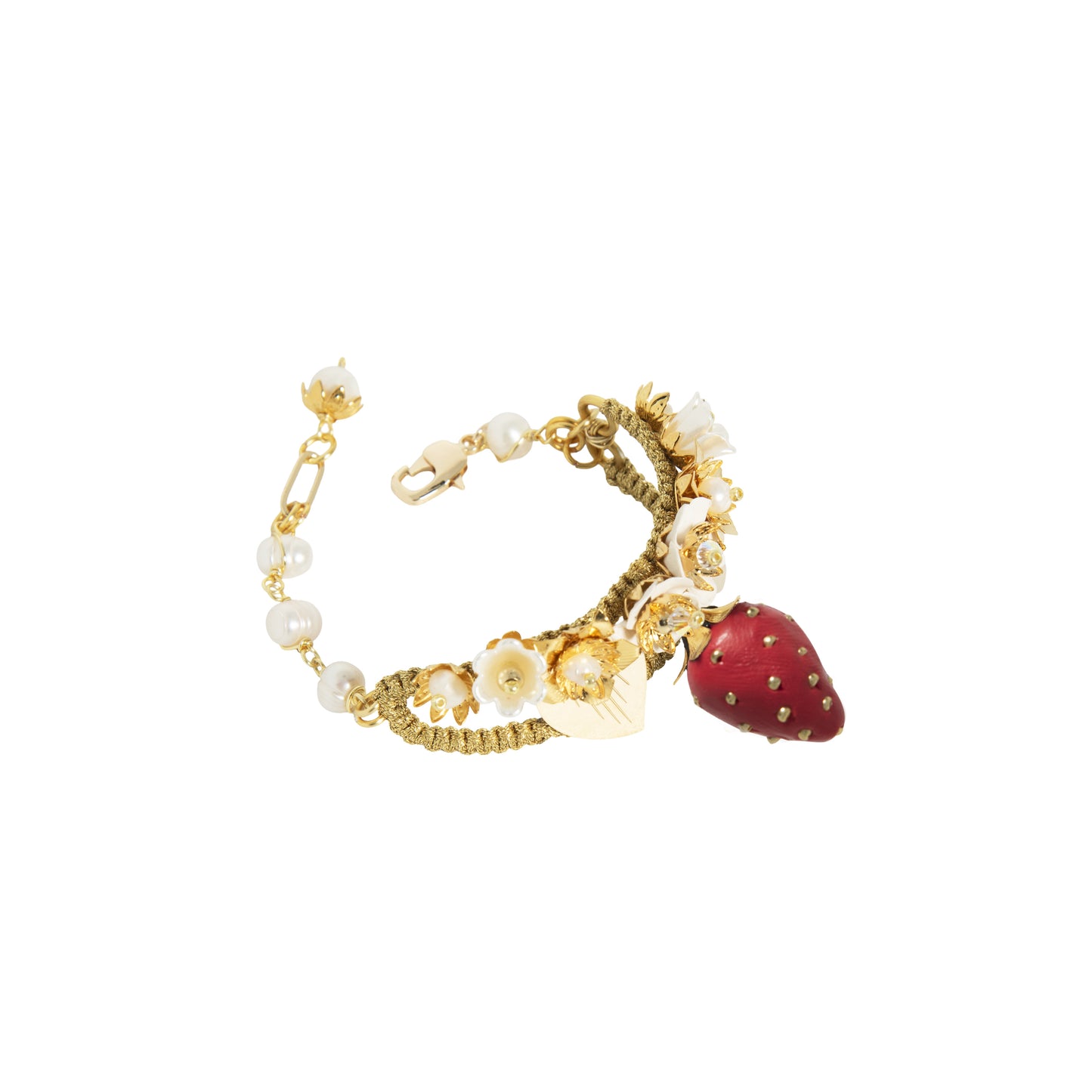 Strawberry garden Bracelet red