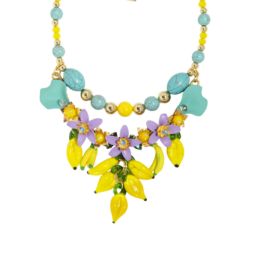 Banana garden necklace