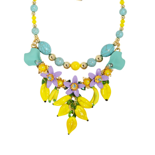 Banana garden necklace
