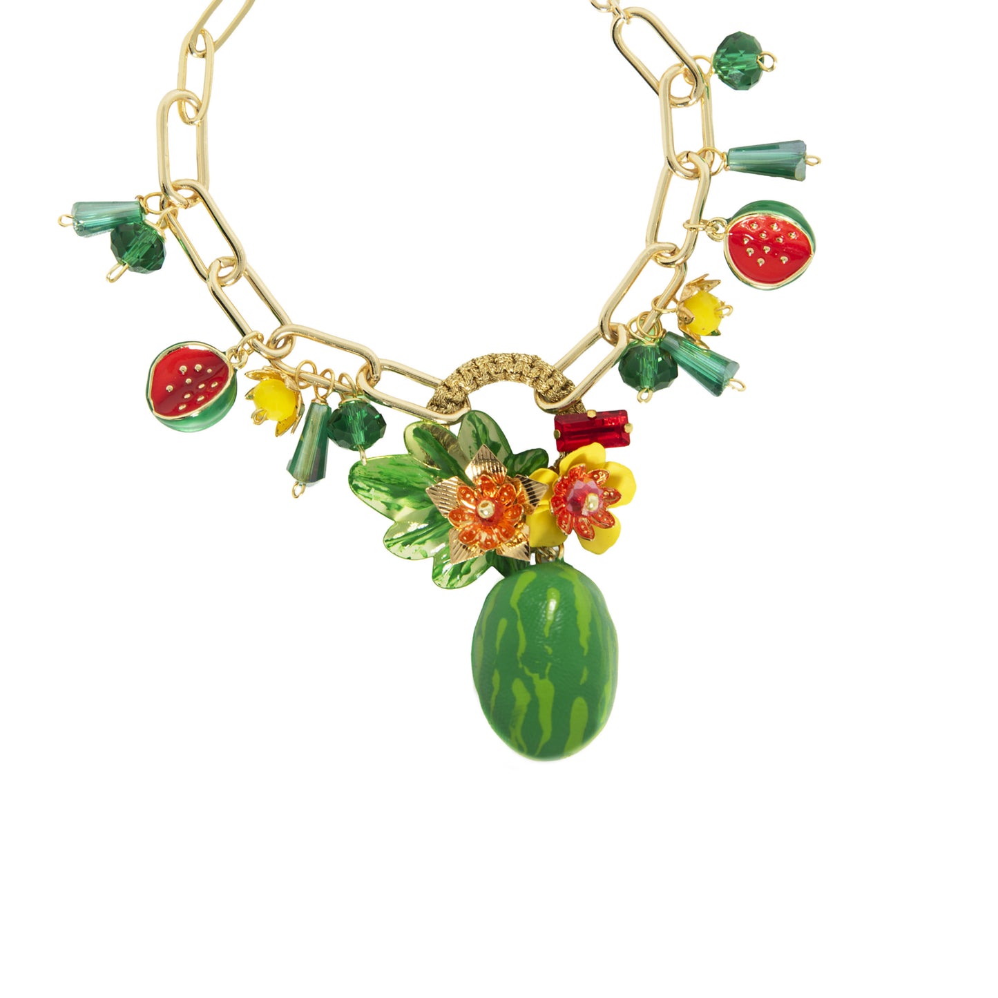 Watermelon garden bracelet